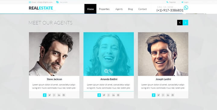 real estate html template