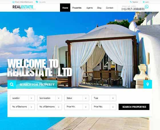 Real estate template Real estate template