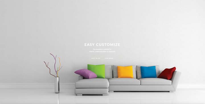 interior design free bootstrap theme