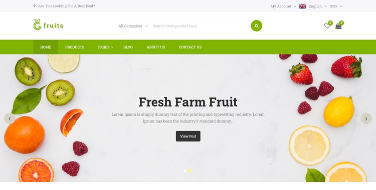 organic fruit preview