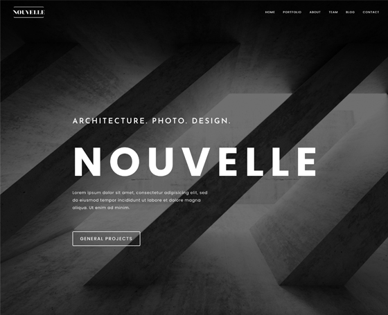 Nouvelle free bootstrap template Nouvelle free bootstrap template