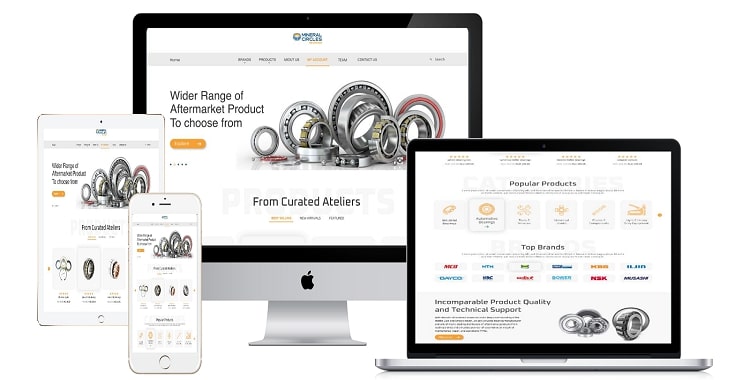 figma web template foraccessories selling