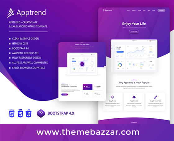 Apptrend template
