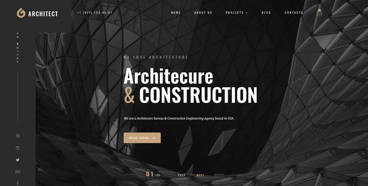 Architecture Bureau Theme