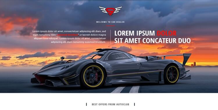 AutoDealer Template