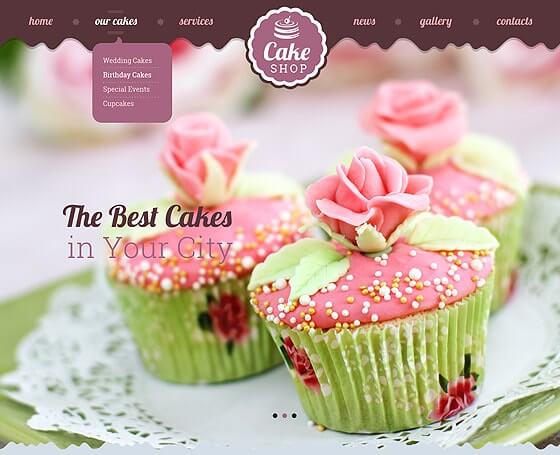 Cupcake template