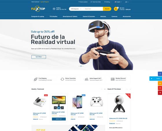 Flextop bootstrap theme Flextop bootstrap theme