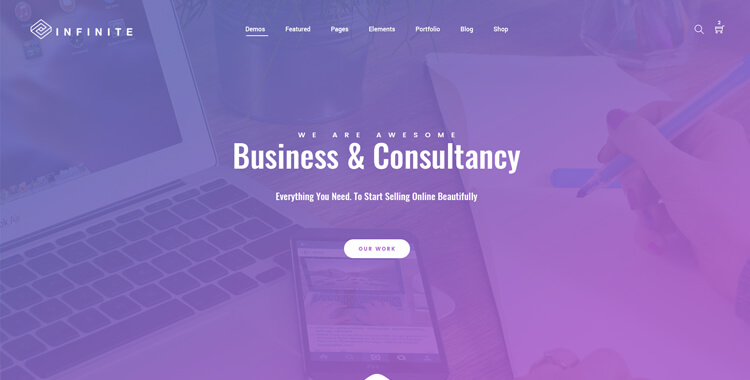Infinite - Bootstrap Multipurpose Template