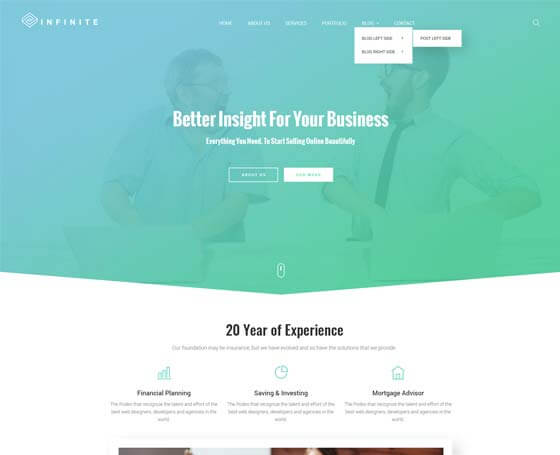 Infinite - Bootstrap Multipurpose Theme Infinite - Bootstrap Multipurpose Theme