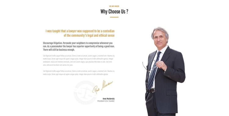 Lawyer WordPress Website Template