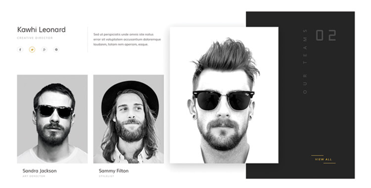 minimalist bootstrap website template