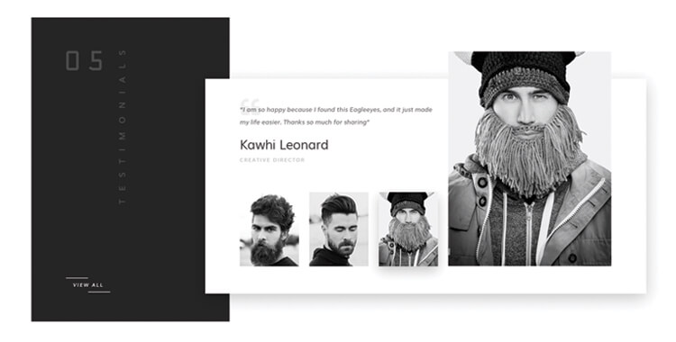 minimalist html template