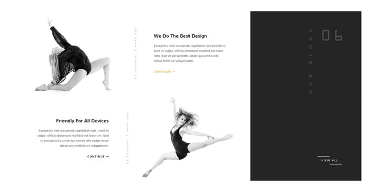 Minimalist html bootstrap template