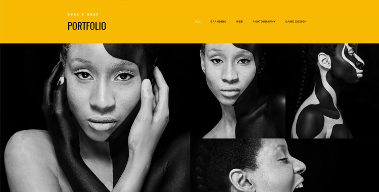 free template for photographers