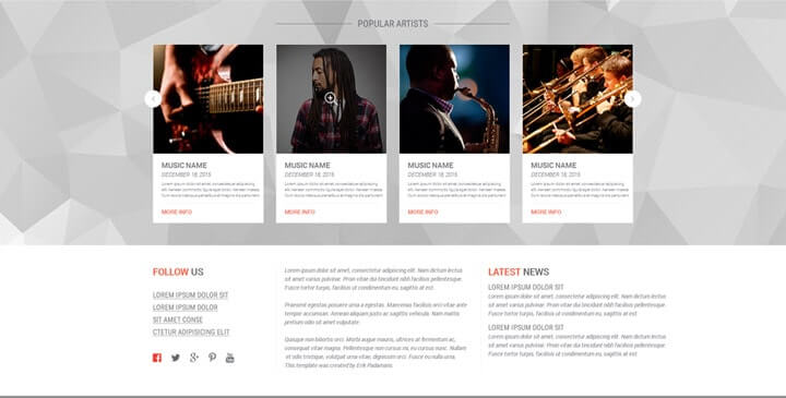 Radio Website Template