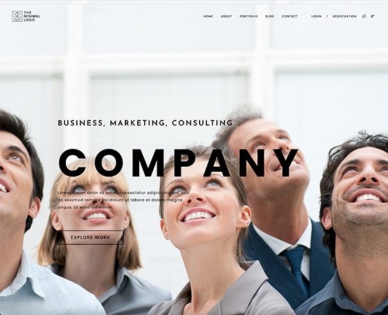 The Minimal Free Bootstrap Theme The Minimal Free Bootstrap Theme