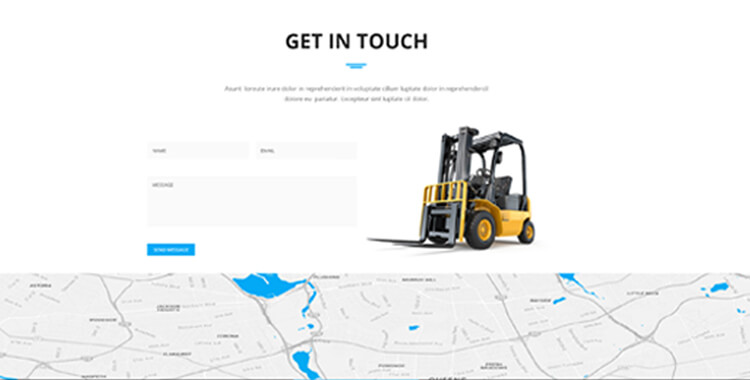Logistic WordPress theme