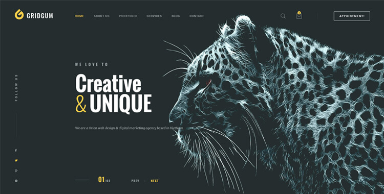 web studio bootstrap theme