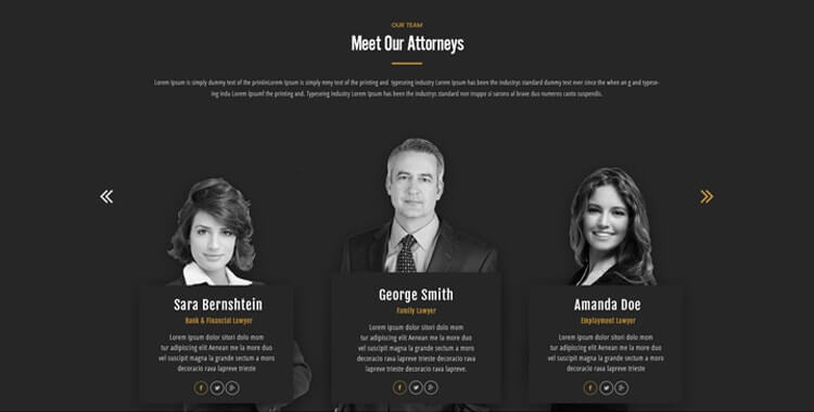 WordPress Lawyer Template