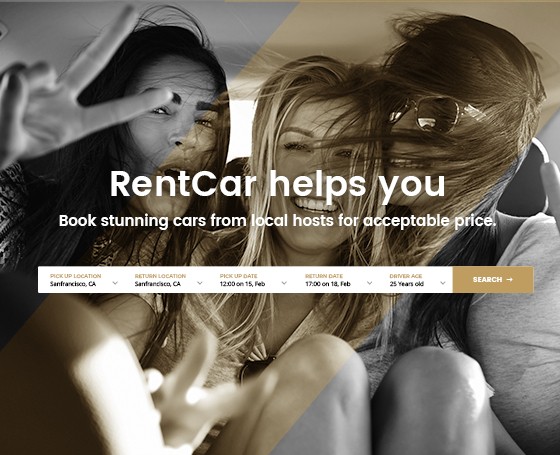 Rent a Car HTML Template Rent a Car HTML Template