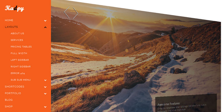 Kadpy - Wordpress Template