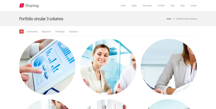 iSloping u2013 Multipurpose WP Themesate