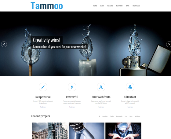 Tammoo - Multipurpose WordPress Theme Tammoo - Multipurpose WordPress Theme