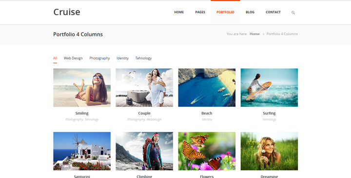 Cruise - Responsive Travel Template