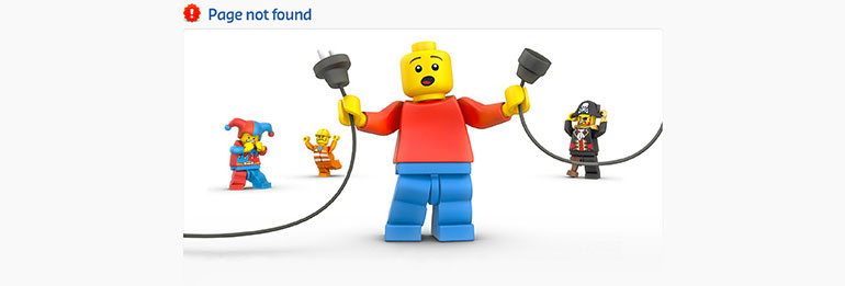 personalised 404 page not found
