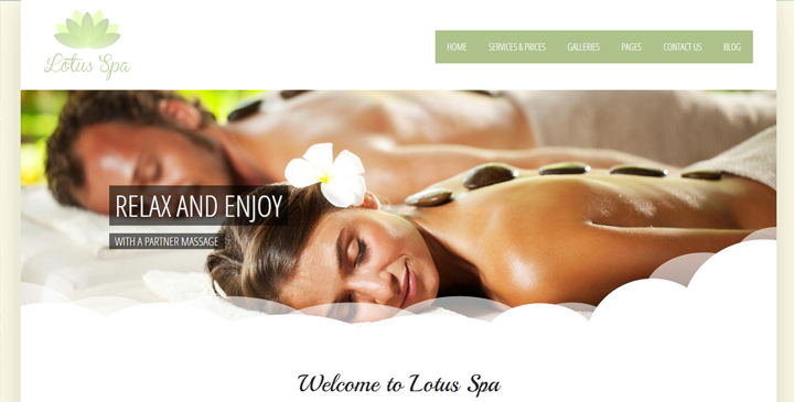 Lotus - Beauty & Wellness Wordpress Theme