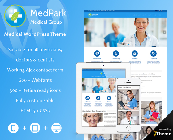 MedPark - Medical WordPress Theme MedPark - Medical WordPress Theme
