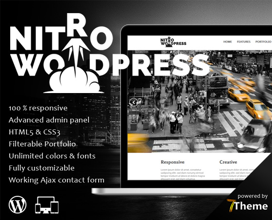 Nitro - Powerfull multipurpose WP Theme Nitro - Powerfull multipurpose WP Theme