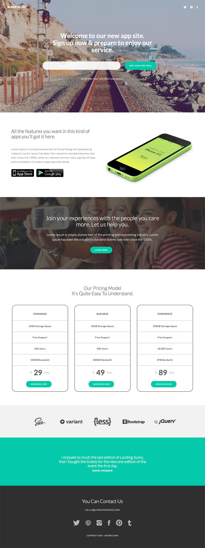 sumo-wordpress-landing-theme
