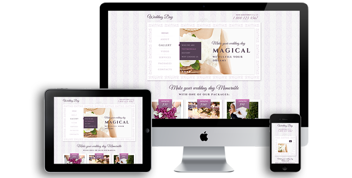 Wedding bootstrap theme