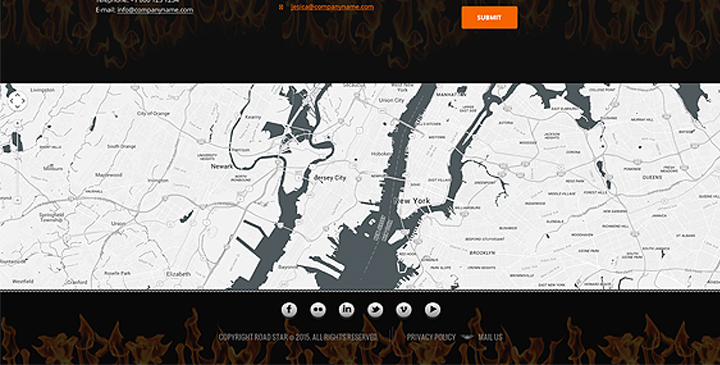 Biker Bootstrap template