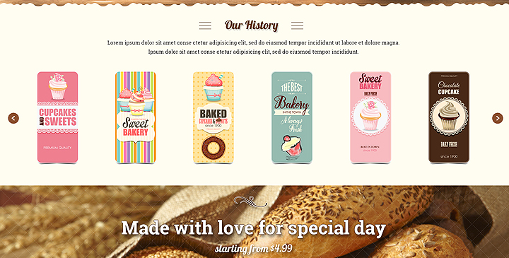 Bakery template