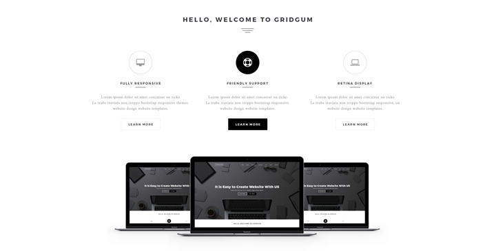 Black label Multipurpose bootstrap template