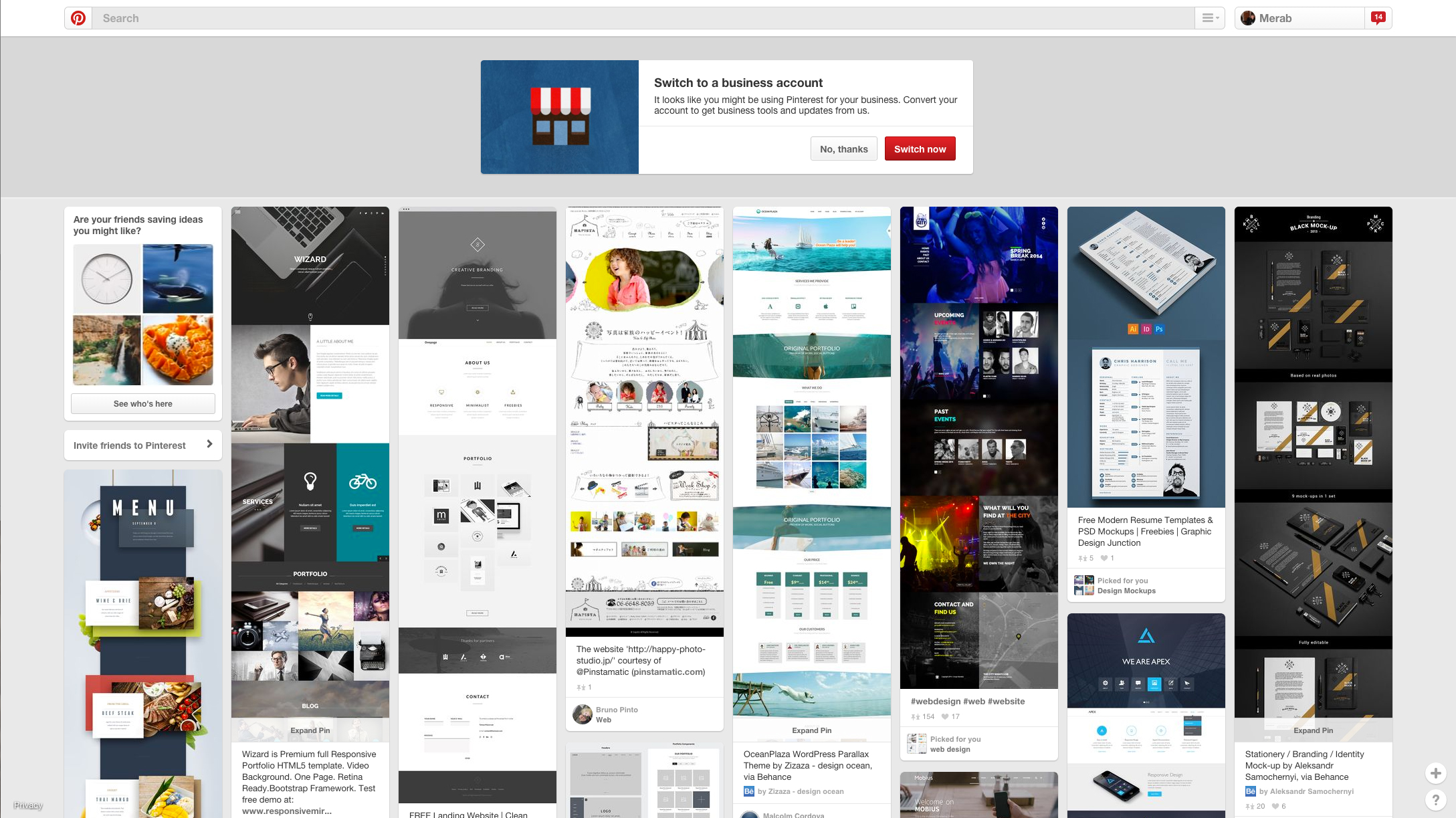 Pinterest for gridgum.com blog