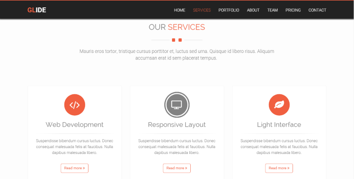 Glide - MultiPurpose Bootstrap Theme