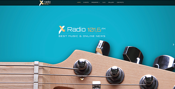 Online radio template