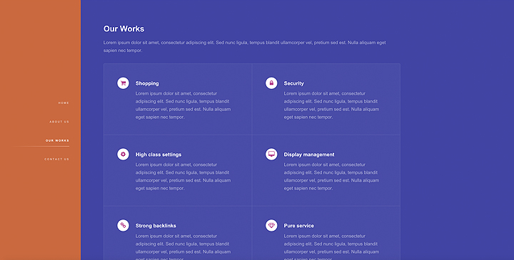 Pure Portfolio Free HTML template