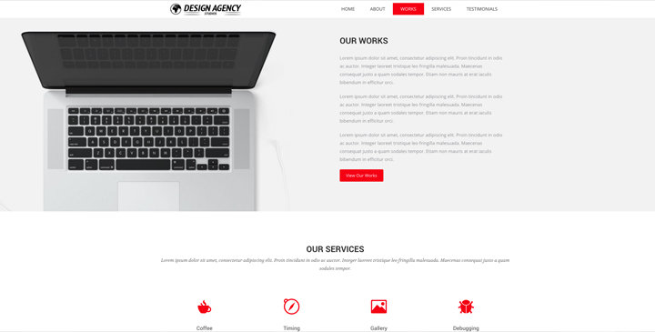 Design studio Free bootstrap theme