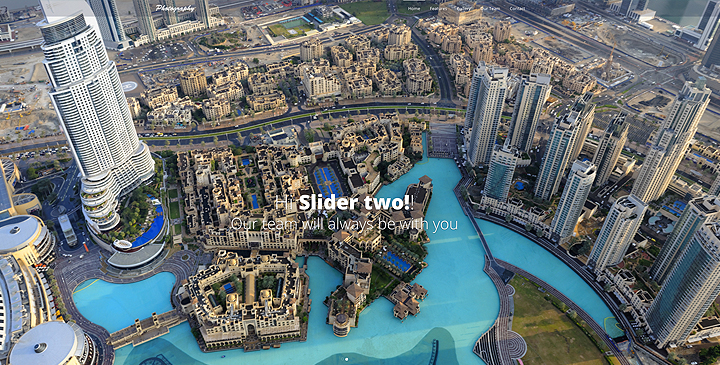 Photography - free bootstrap responsive template