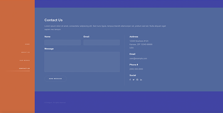 Pure Portfolio Free bootstrap template