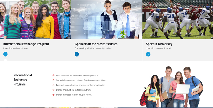 joomla university template