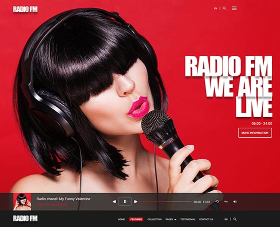 RADIO FM - Bootstrap responsive theme RADIO FM - Bootstrap responsive theme