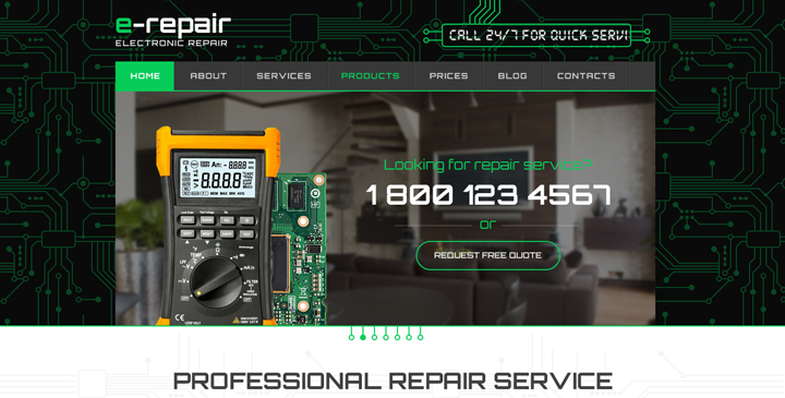 wordpress computer repair theme