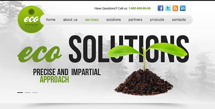 Ecology - wordpress responsive template