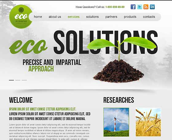 Ecology - wordpress responsive theme Ecology - wordpress responsive theme