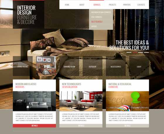 Interior Design - bootstrap template Interior Design - bootstrap template
